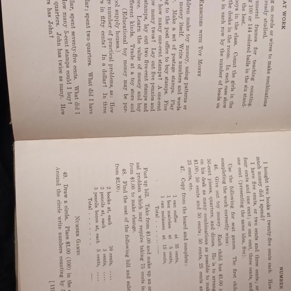 Primary Seat Work Sense Training and Games book by Laura Roundtree Smith in 1919 - Picture 6 of 10